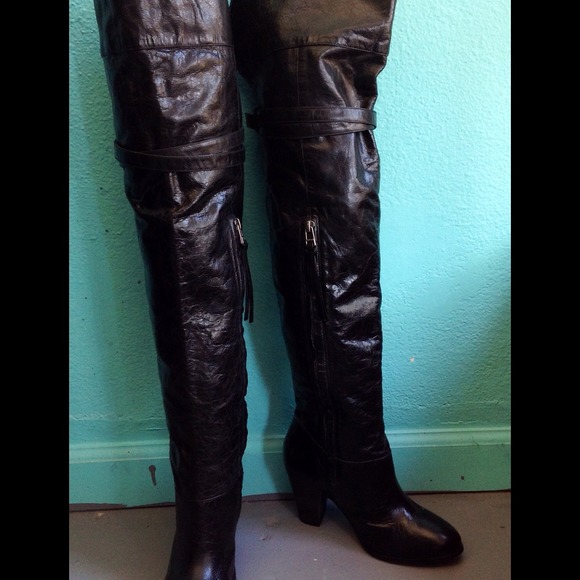 Pour La Victorie over the knee boots