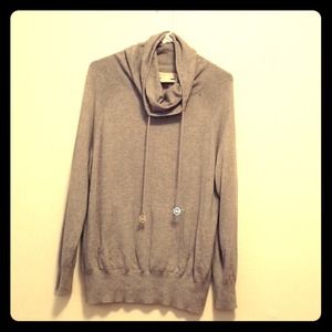Grey Michael Kors Drawstring Top