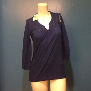 A new blue long sleeve