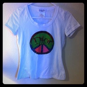 Dior Lycra  studded T shirt