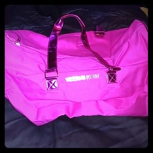 Hot pink tote bag. Victoria secret