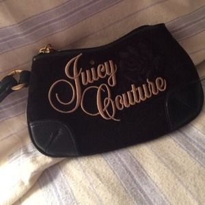 Juicy couture wristlet , never used!