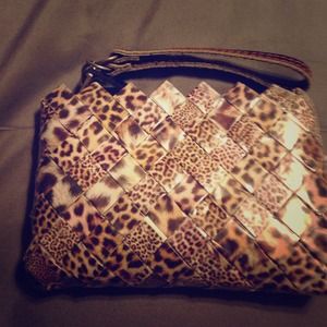 Handmade wrapper clutch