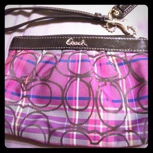 Coach wristlet