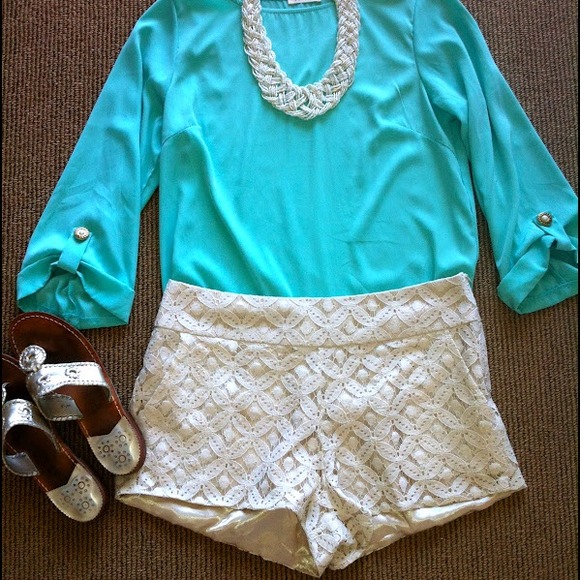 HP🌿Crochet Shorts - Picture 1 of 2