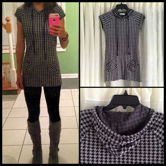 Houndstooth Tunic