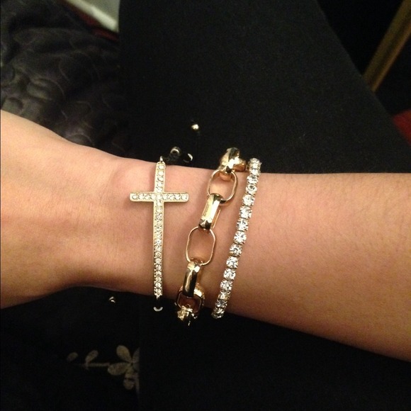 🚫🚫🚫SOLD🚫🚫🚫 Gold bracelets - Picture 2 of 2