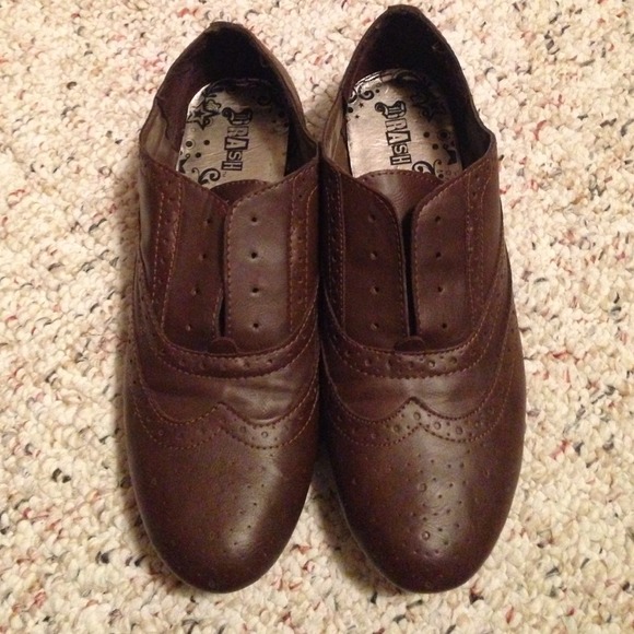 Brown Oxfords