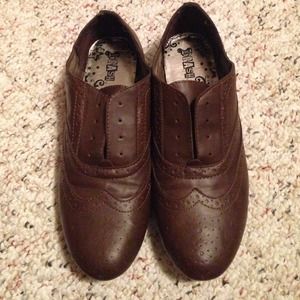 Brown Oxfords