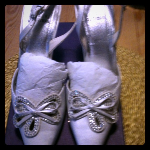 Stewart weitzman Swarovski crystal shoes