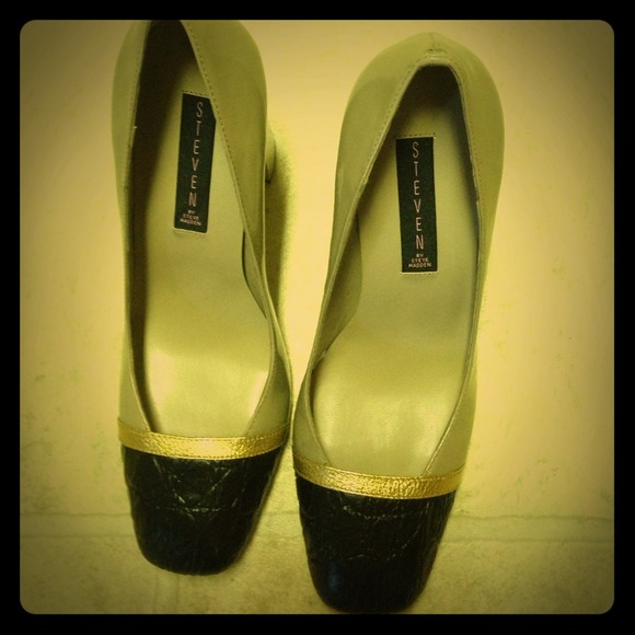 Steven by Steve Madden Shoes - Leather Steven By Steve Madden 4"Heels NWOT 9.5