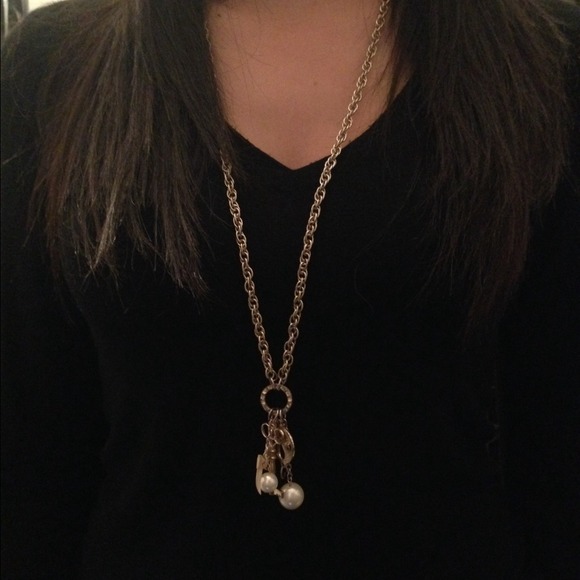 🚫🚫🚫 SOLD 🚫🚫🚫 Long gold necklace - Picture 2 of 2