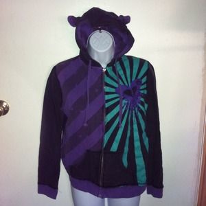 Cat Ear Zipper Hoodie