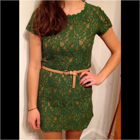 Sexy Green Lace Dress