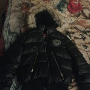 Ecko Red Fur Jacket
