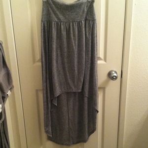 High to low skirt