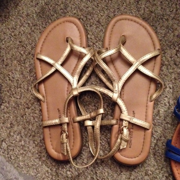 Tan sandals- used