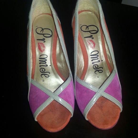 Color block pumps - Picture 3 of 4