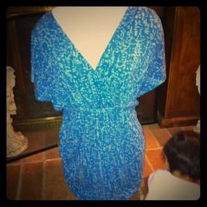 XXL Blue and gray Maternity top