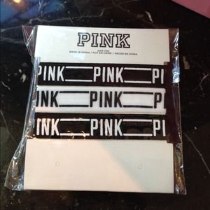 Pink hair bands