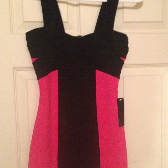 Color blocking bondage dress⚡️reduced⚡️ - Picture 2 of 3