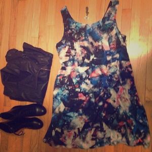 Geometric Galaxy Dress ⛔️reserved ⛔️