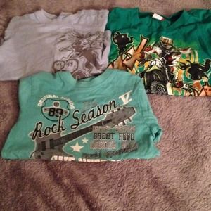 Size 3&4 boys lounge Tshirts