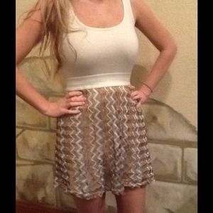 ON HOLD- Sparkle threaded summer dress.