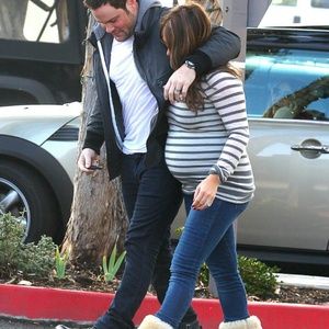 True Religion maternity dark blue denim