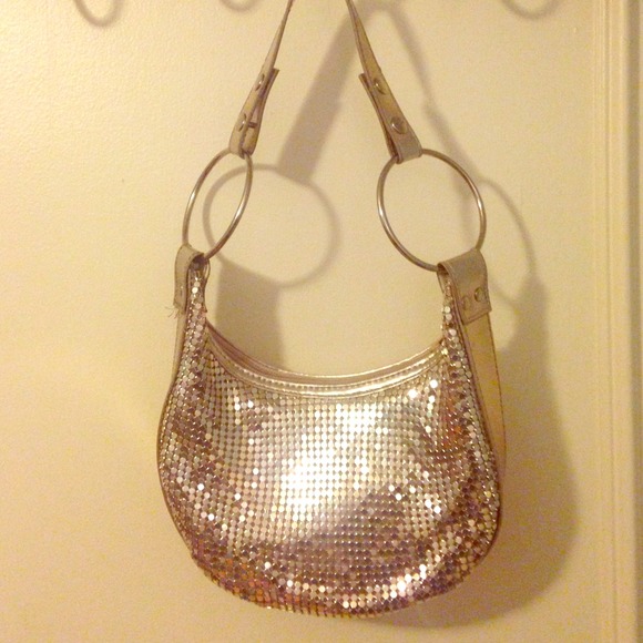 Silver mesh handbag - Picture 1 of 4