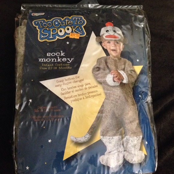 Sock Monkey Costume
