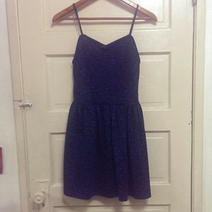 Navy blue cocktail dress