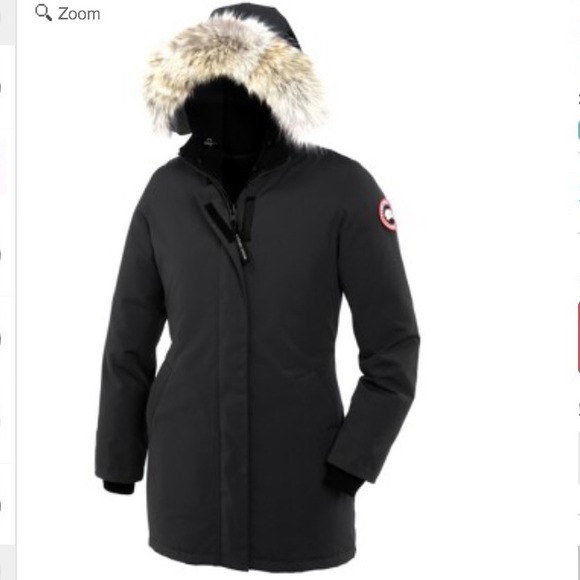 Canada Goose Women's Victoria Parka in Black