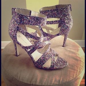 INC. Glittery Heels