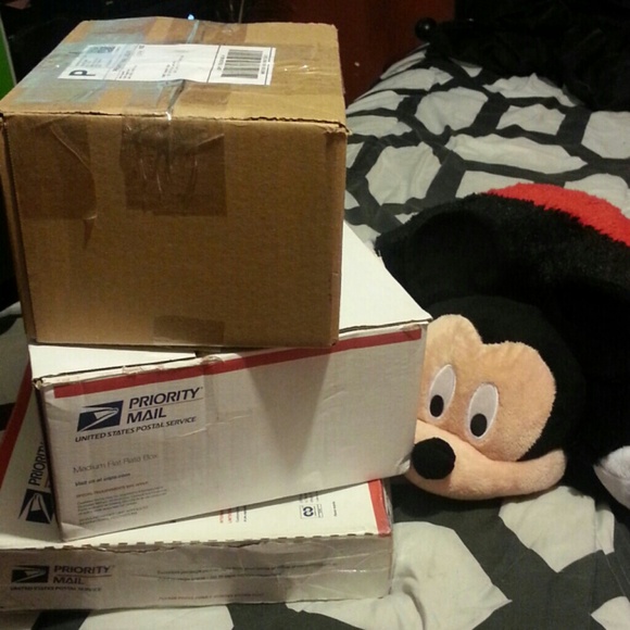 Shipping items out in morning
