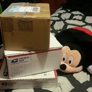 Shipping items out in morning