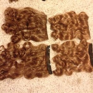 Bundle Clip hair extension long hair and bang