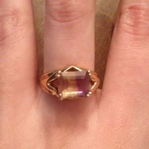 🚫HOLD🚫Unique gold plated ring