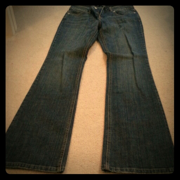 London mid rise bootcut jeans