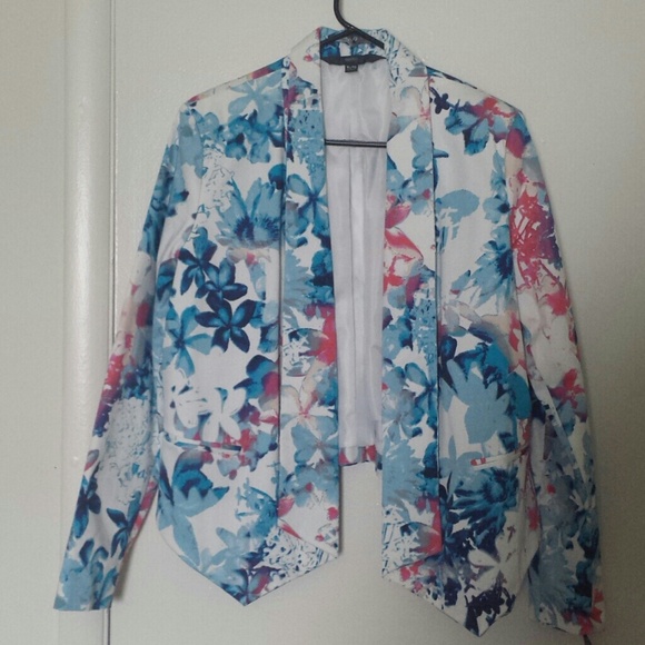 Floral Blazer