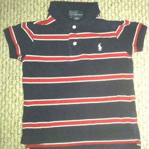 RALPH LAUREN STRIPED POLO!