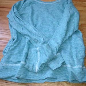 Thin crew neck sweatshirt for kids