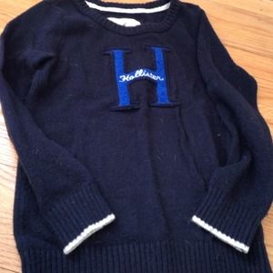 Navy think sweater
