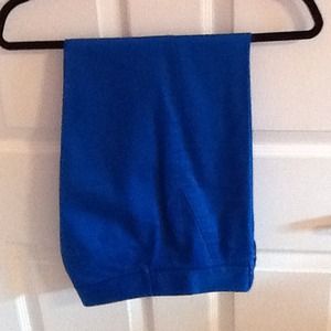 J CREW ROYAL BLUE ANKLE LENGTH PANTS SIZE 4