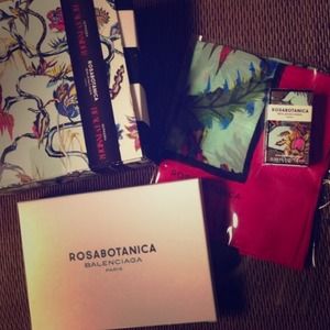 Balenciaga scarf & fragrance 🎀