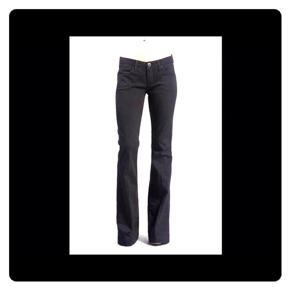 Hudson Black Wide Leg/small flare Jean - Picture 1 of 3