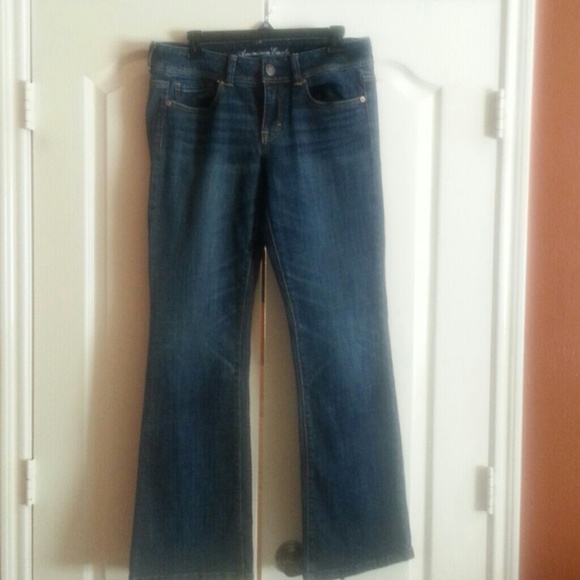 RESERVED!!!American eagle boot cut jeans size 8