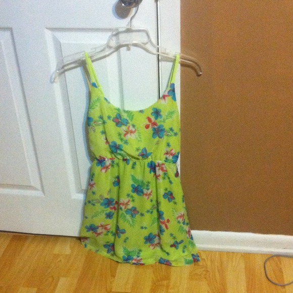 Floral backless sundress - Picture 3 of 4