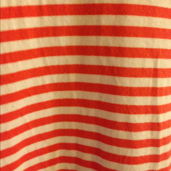 Coral and white bodycon - Picture 2 of 2