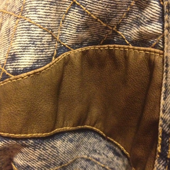 Vintage stonewashed 1980's warm jacket - Picture 2 of 4